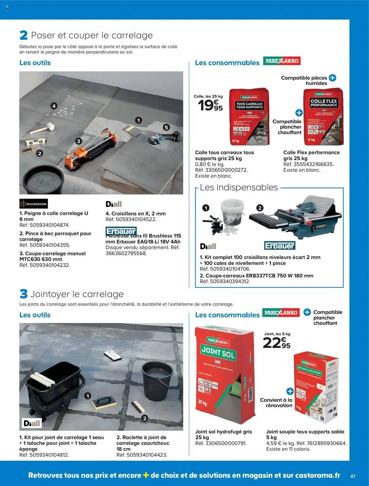Catalogue Castorama du 21 mai au 31 décembre 2025 - Catalogue page 47