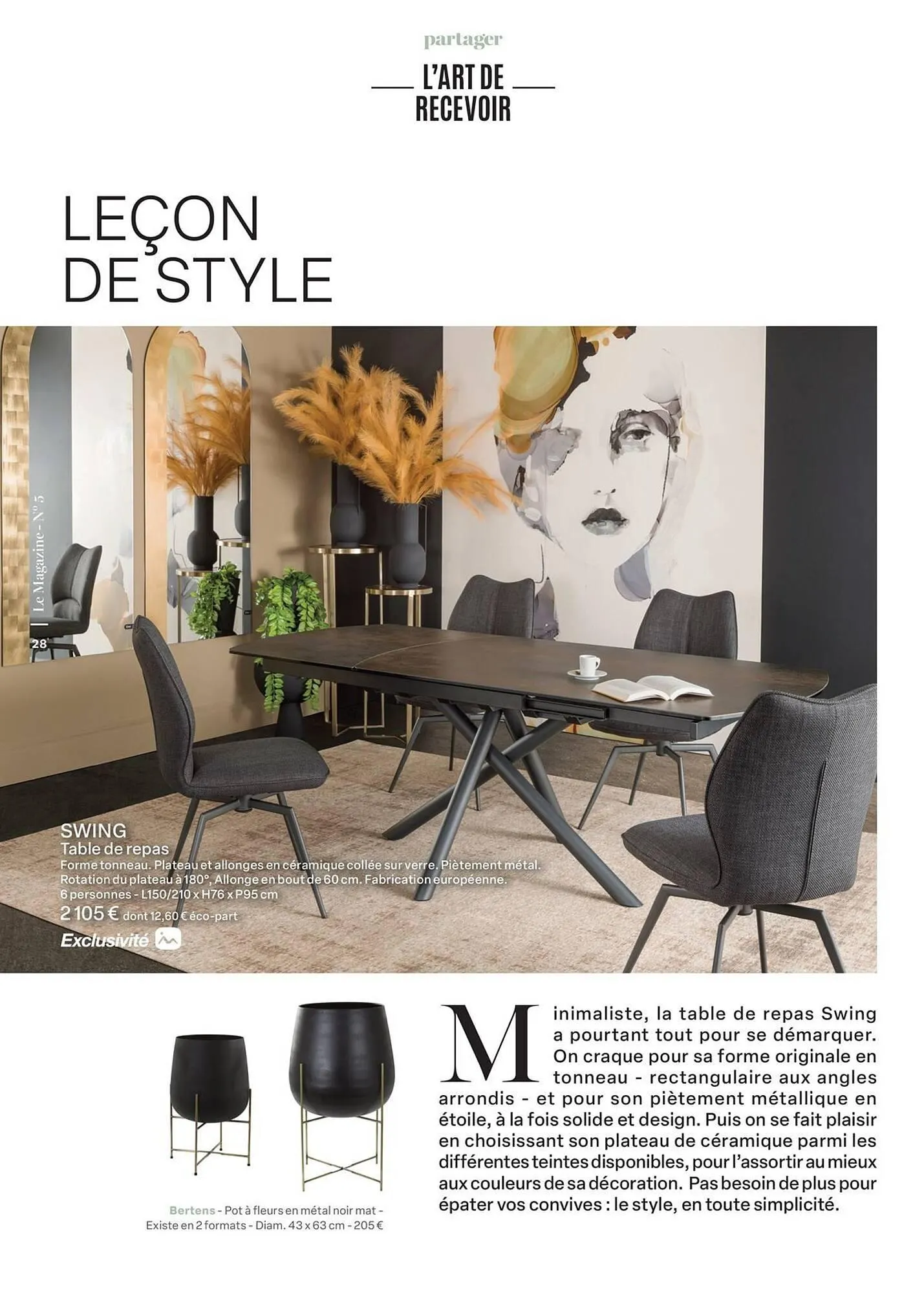 Catalogue monsieur meuble du 16 septembre au 31 mai 2026 - Catalogue page 28