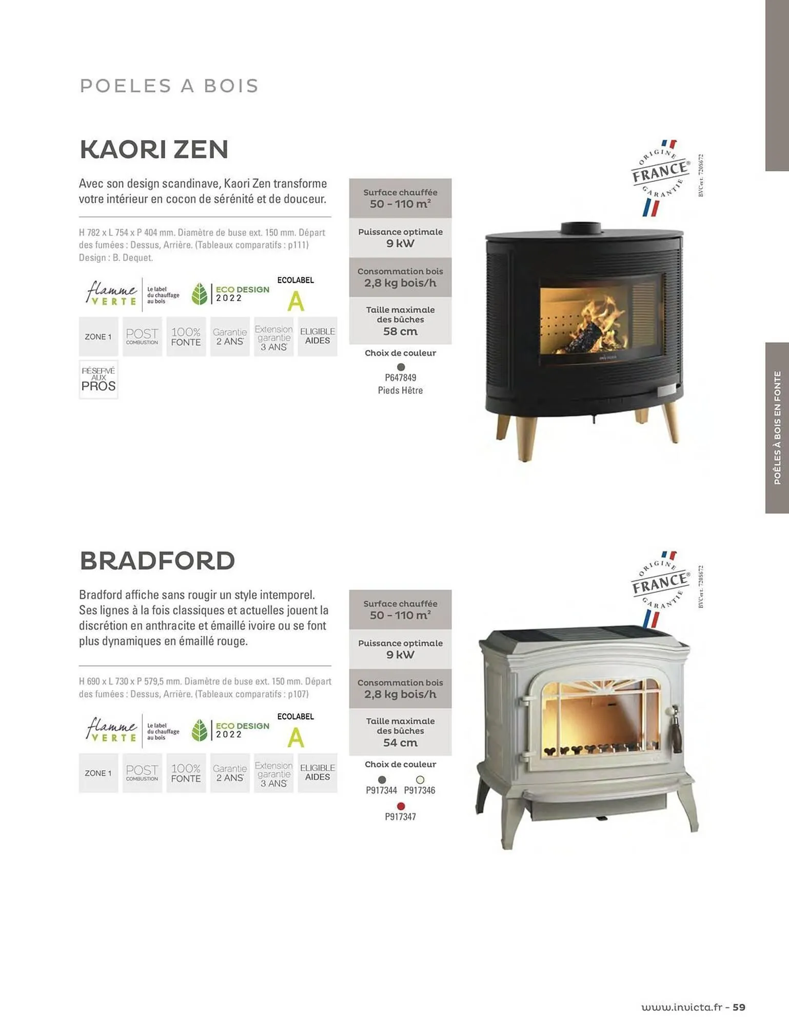 Catalogue Invicta du 29 avril au 31 décembre 2026 - Catalogue page 59