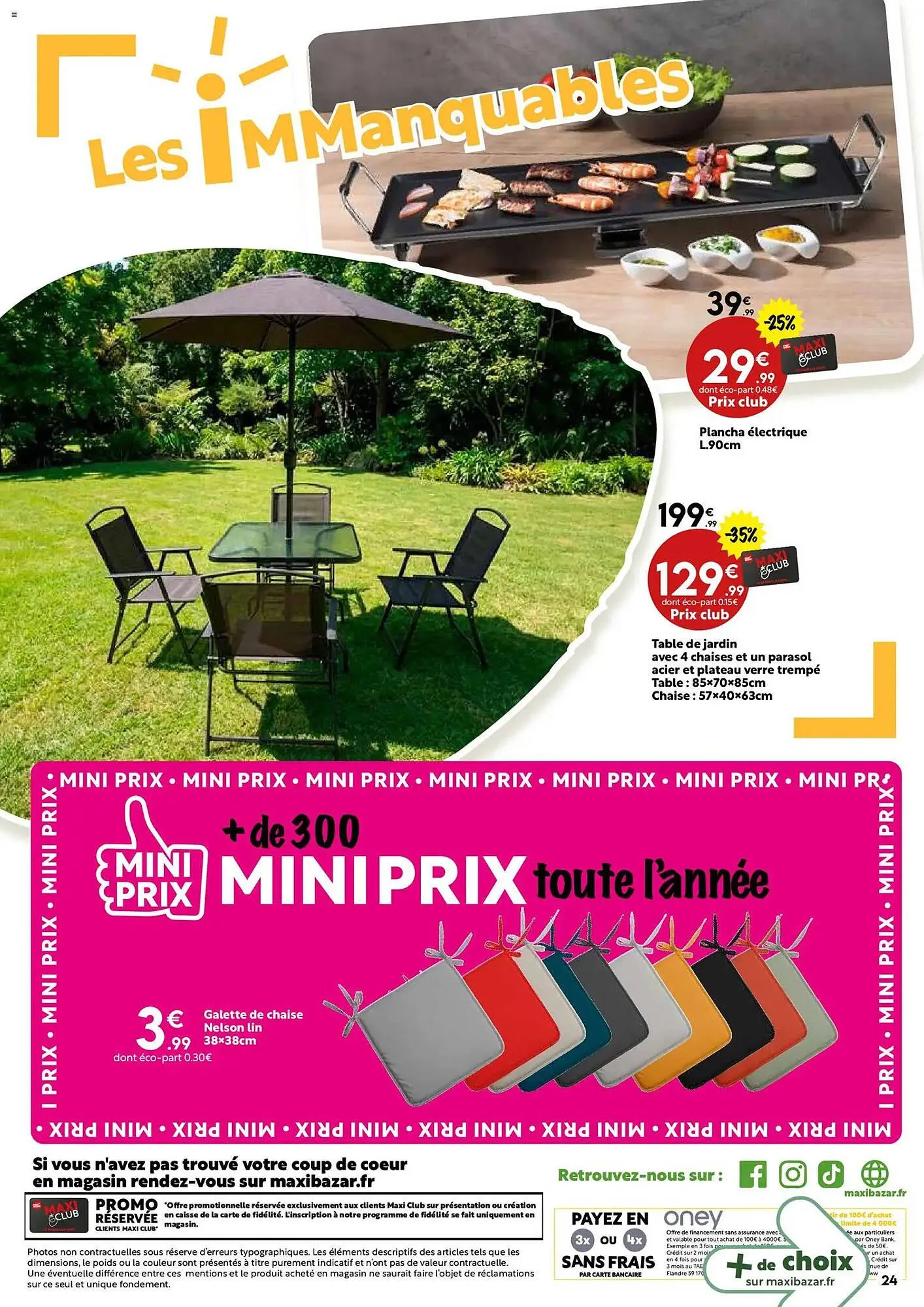 Catalogue Maxi Bazar du 29 avril au 31 mai 2026 - Catalogue page 24