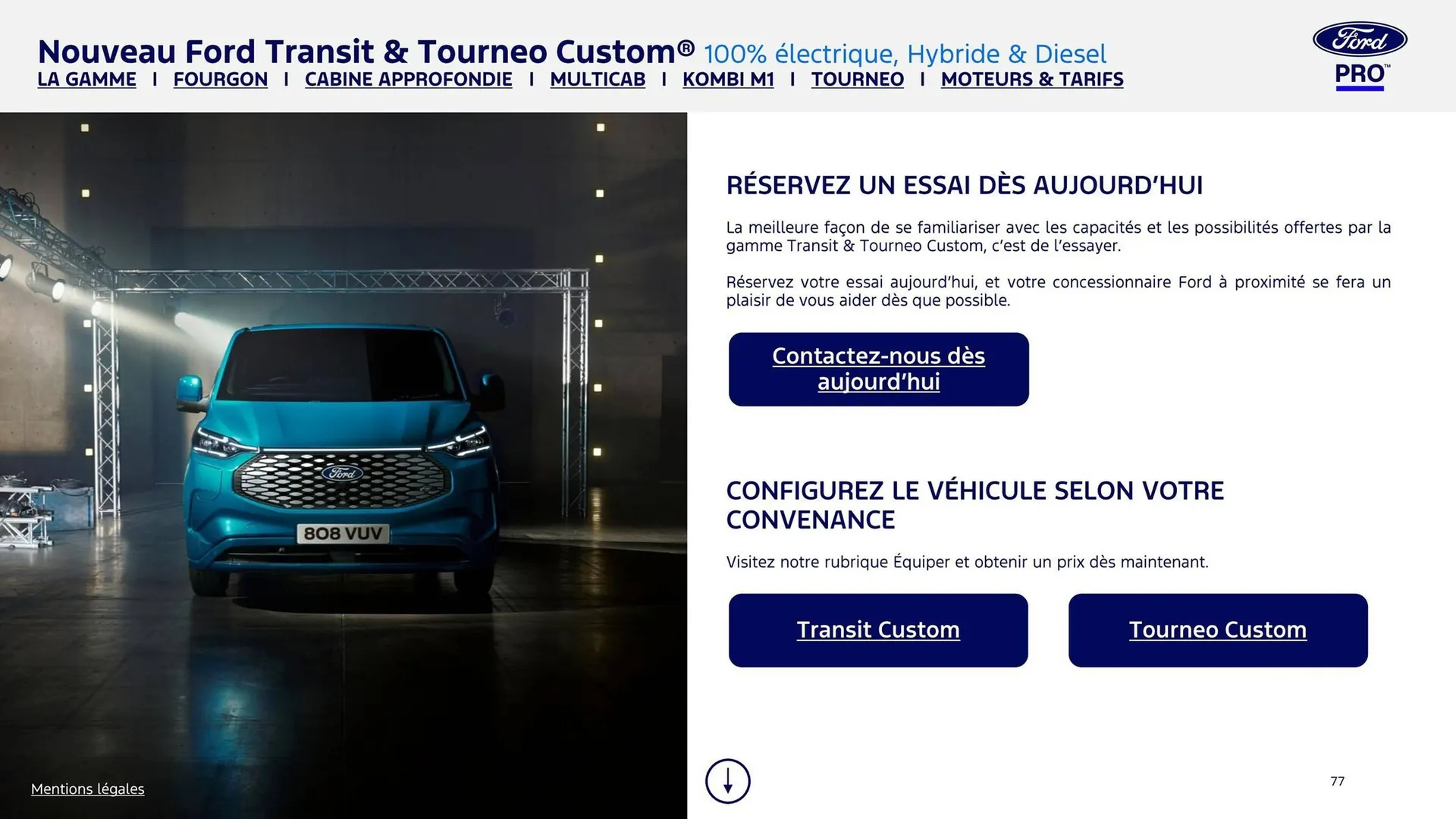 Catalogue Ford du 2 février au 31 décembre 2026 - Catalogue page 77