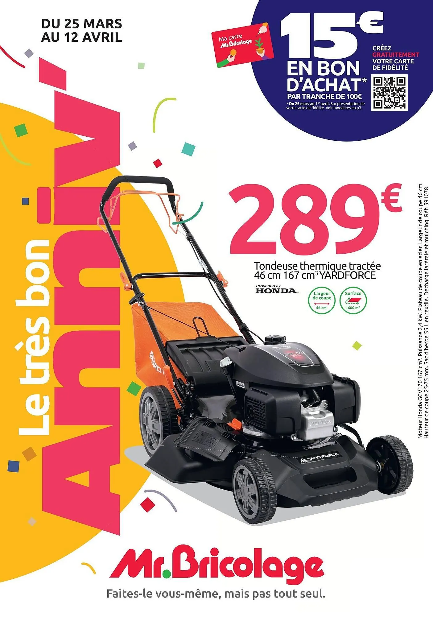 Catalogue Mr Bricolage du 25 mars au 12 avril 2026 - Catalogue page 1