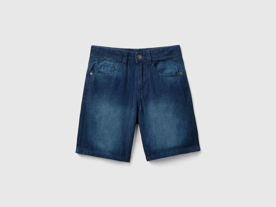 Bermuda en chambray