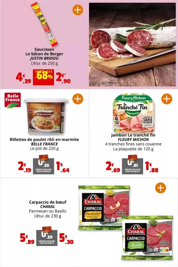 SAINES, SAVOUREUSES ET À PRIX TOUT DOUX ! du 26 mars au 6 avril 2025 - Catalogue page 12