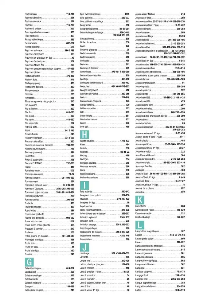 Education And Loisirs Majuscule 2025 du 5 mars au 31 décembre 2025 - Catalogue page 20