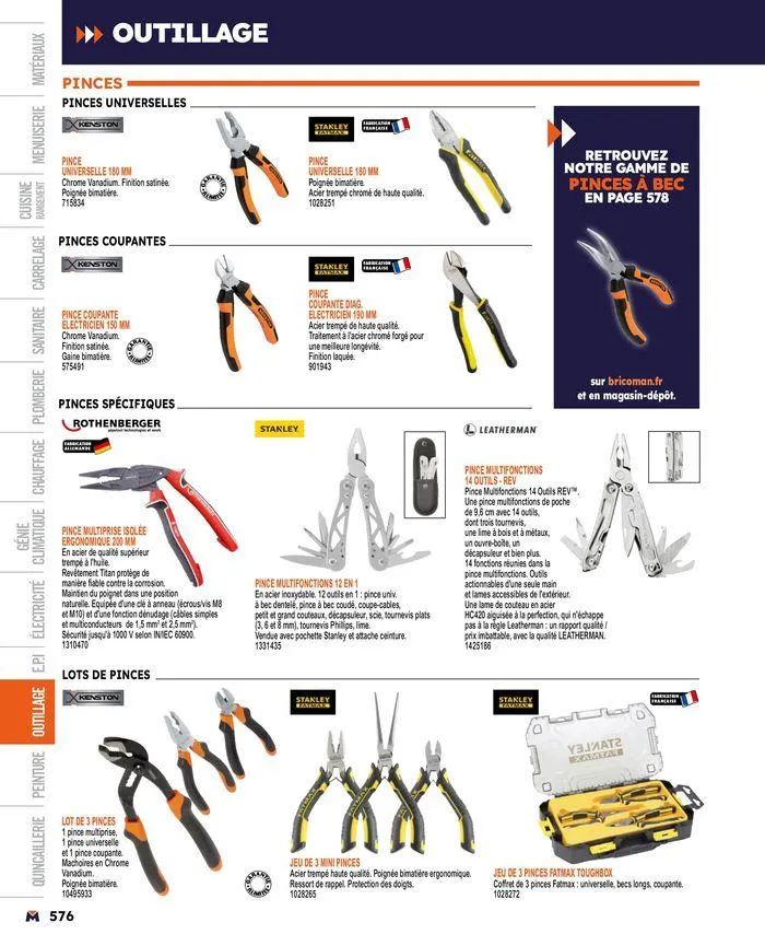 Guide produits 2024 du 15 mars au 31 décembre 2024 - Catalogue page 576