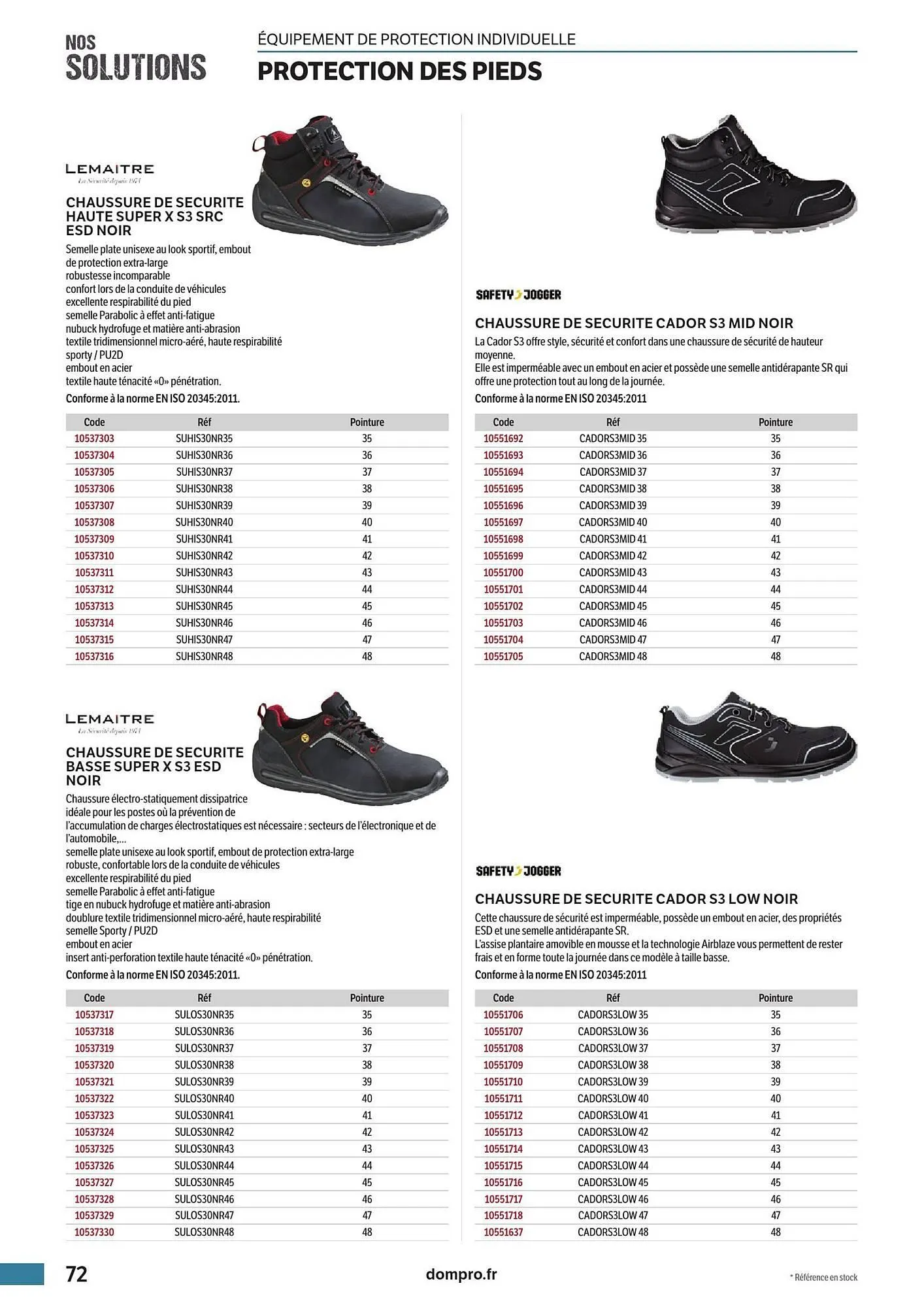 Catalogue DomPro du 23 janvier au 1 janvier 2027 - Catalogue page 72