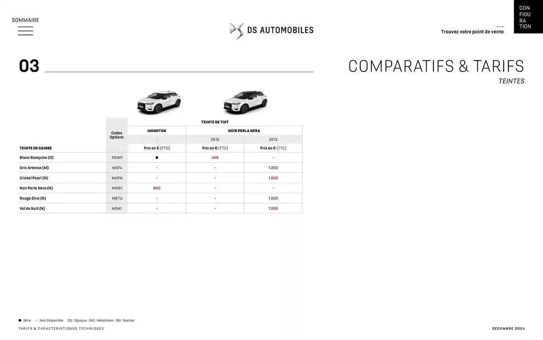 DS 3 du 12 décembre au 12 décembre 2025 - Catalogue page 29