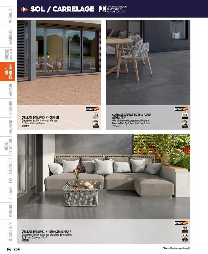 Guide produits 2024 du 15 mars au 31 décembre 2024 - Catalogue page 236
