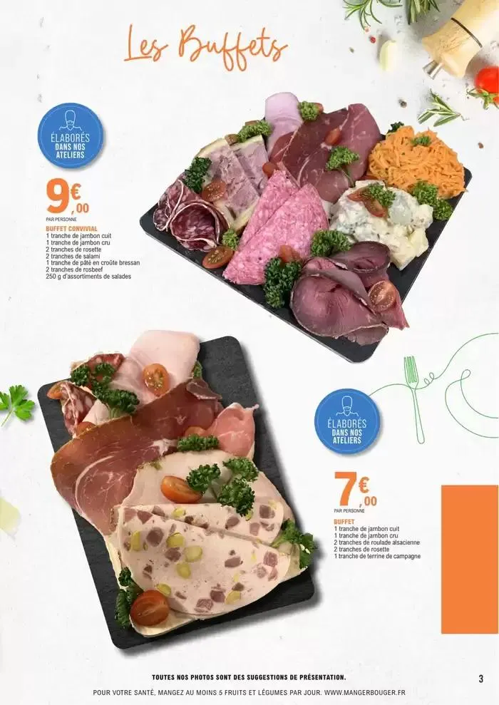 CATALOGUE TRAITEUR ANNUEL INTERNE du 22 janvier au 31 décembre 2025 - Catalogue page 3