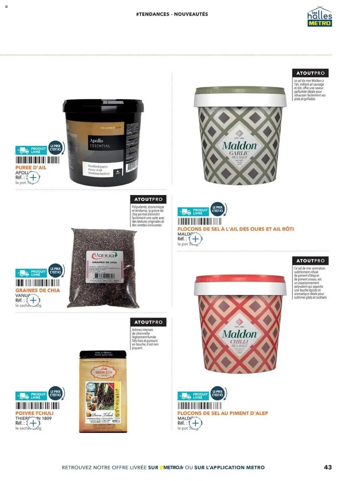 Catalogue METRO du 2 octobre au 31 décembre 2025 - Catalogue page 43