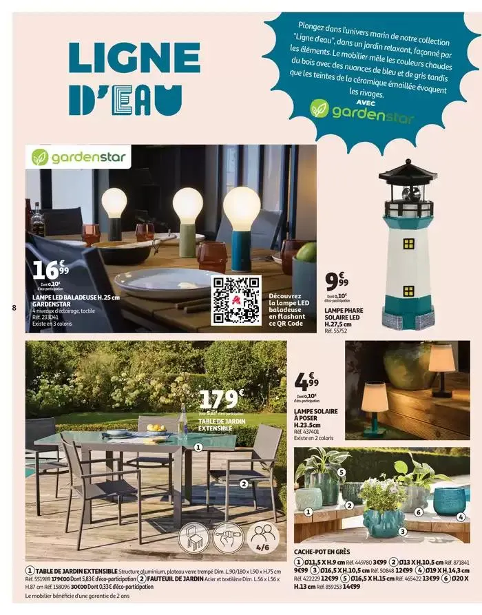 Design prix bas : le décor est planté du 4 mars au 15 juin 2025 - Catalogue page 8