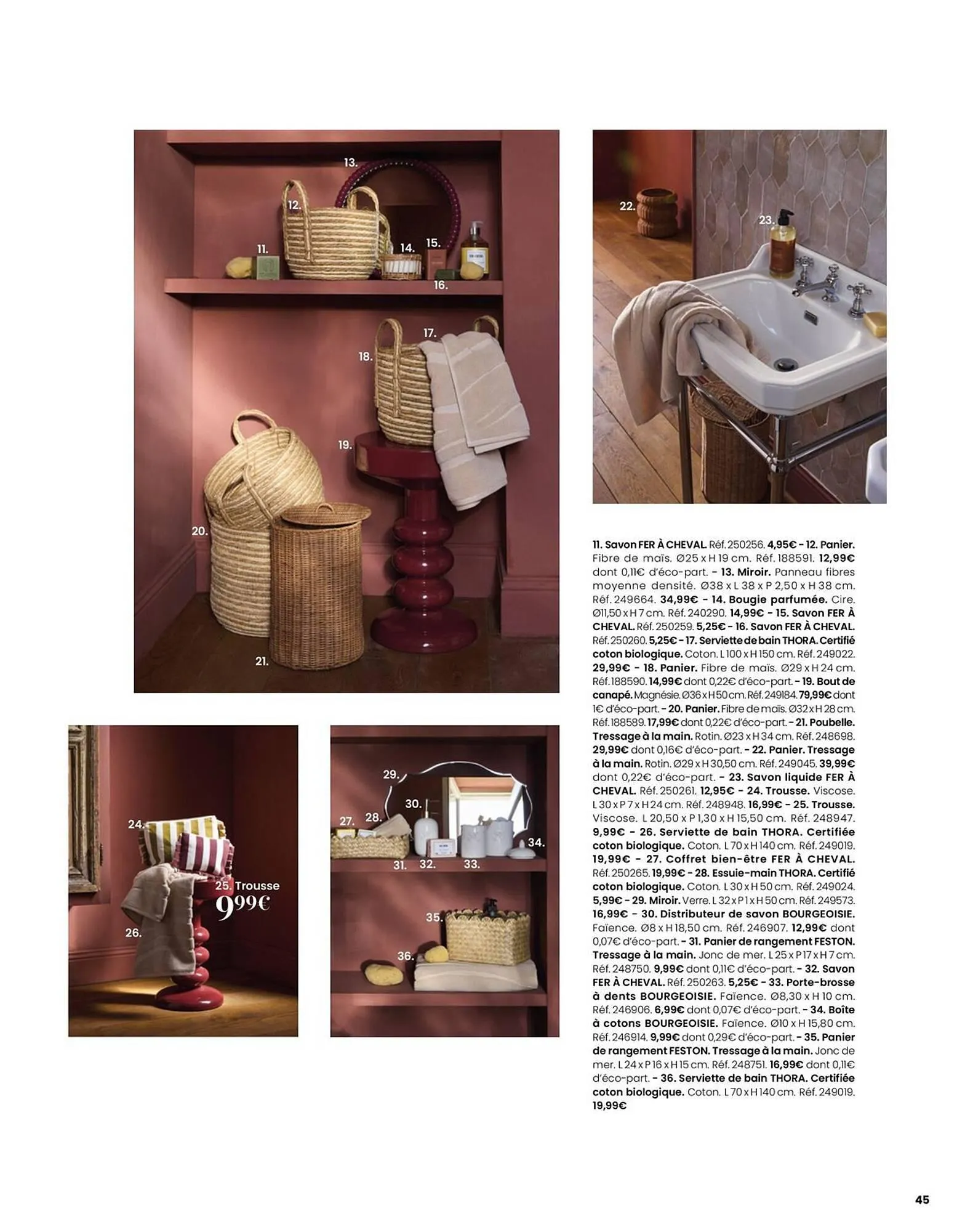 Catalogue Maisons du Monde du 11 décembre au 31 décembre 2025 - Catalogue page 45