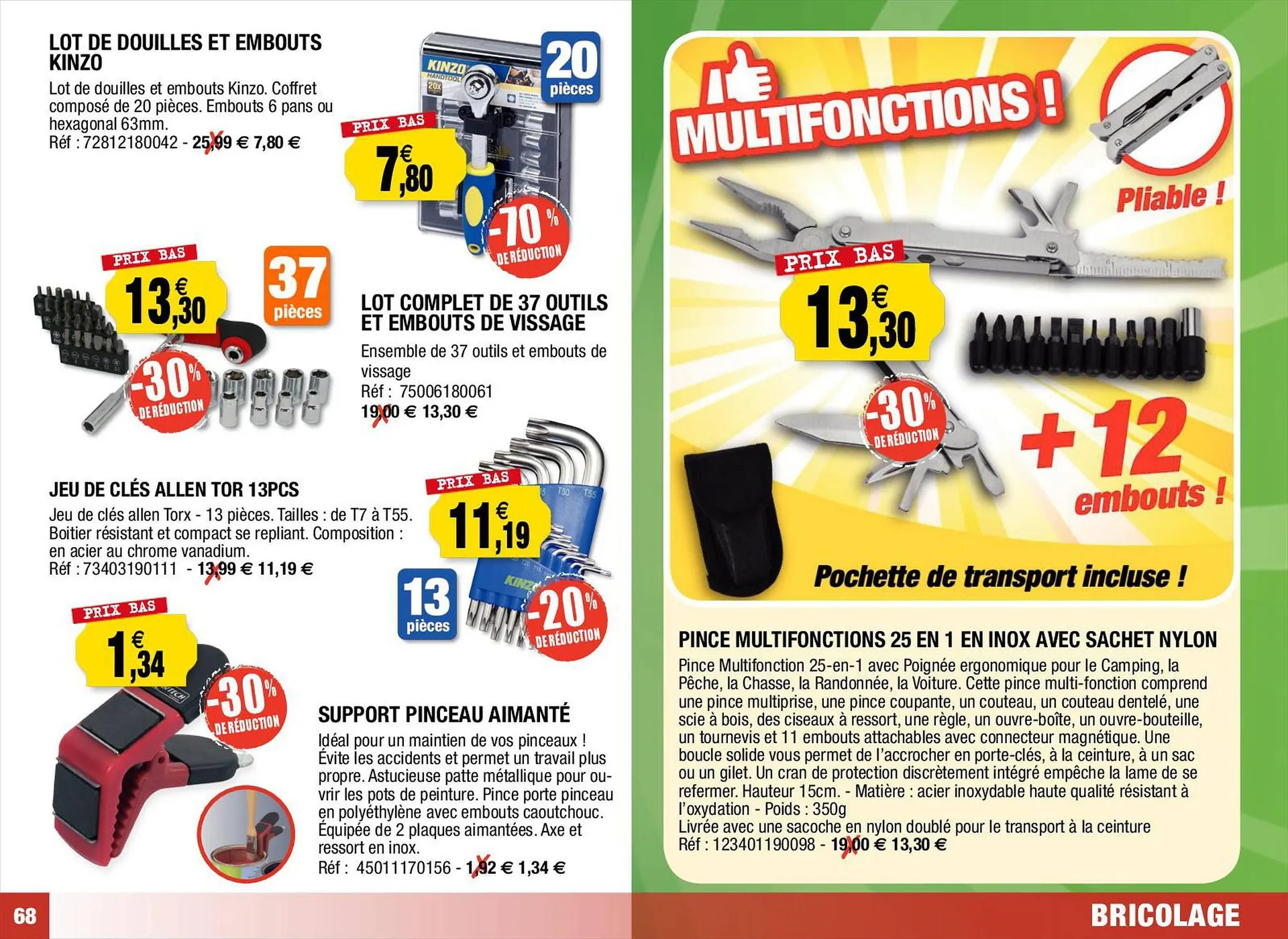 Catalogue Outiror du 10 août au 24 août 2023 - Catalogue page 68