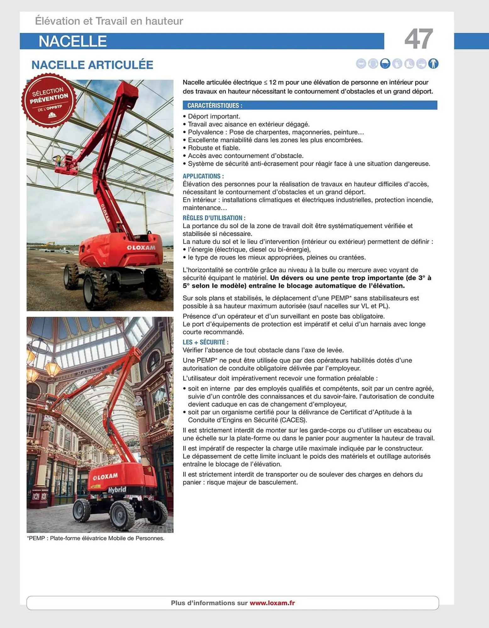 Catalogue Loxam du 10 avril au 31 décembre 2025 - Catalogue page 49