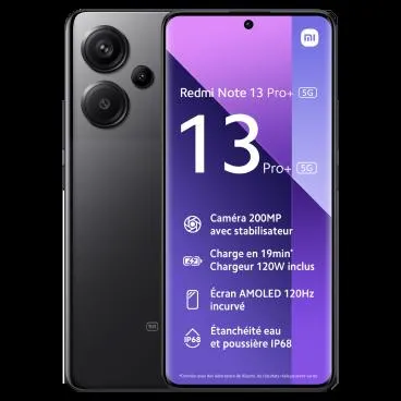 1. Finitions de votre Xiaomi Redmi Note 13 Pro+ 5G