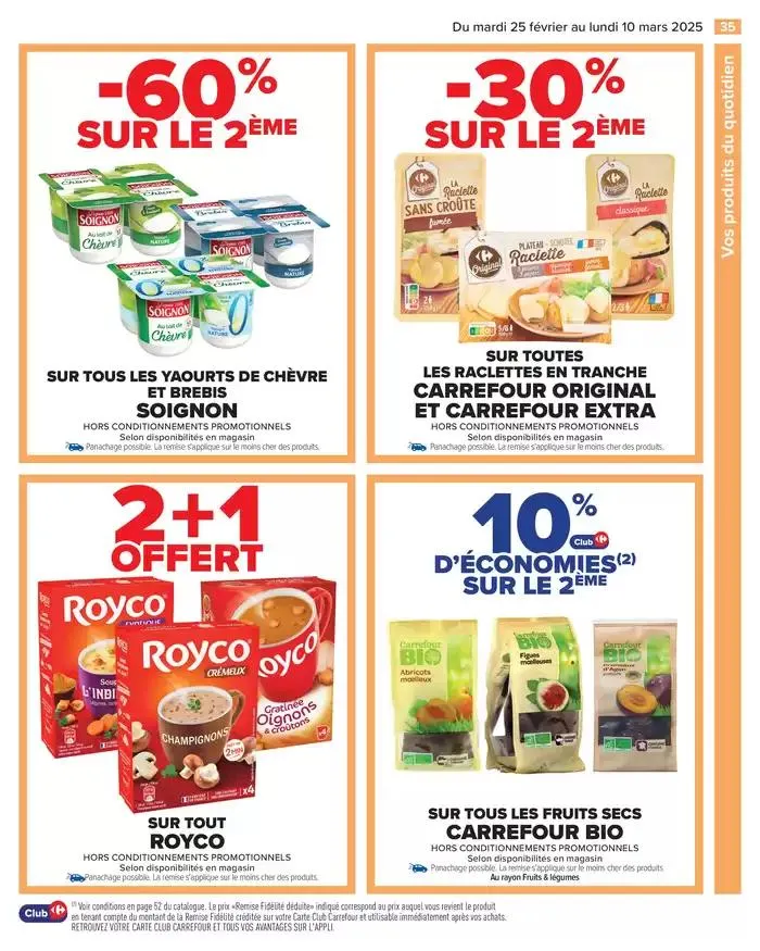 -50% SUR LE 2ÈME - CHOCOLAT ET CAFÉ du 25 février au 10 mars 2025 - Catalogue page 37