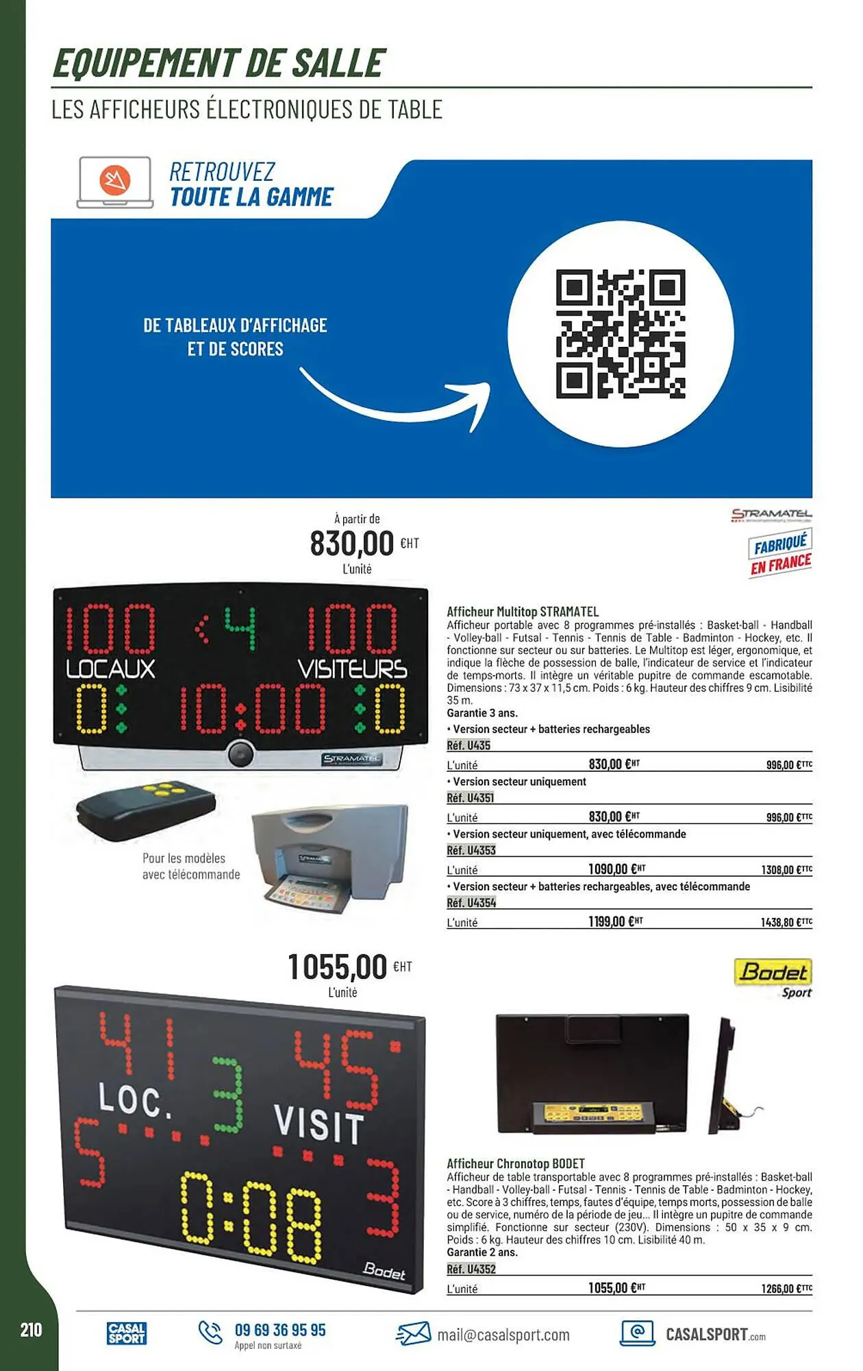 Catalogue Casal Sport du 22 janvier au 31 décembre 2026 - Catalogue page 182