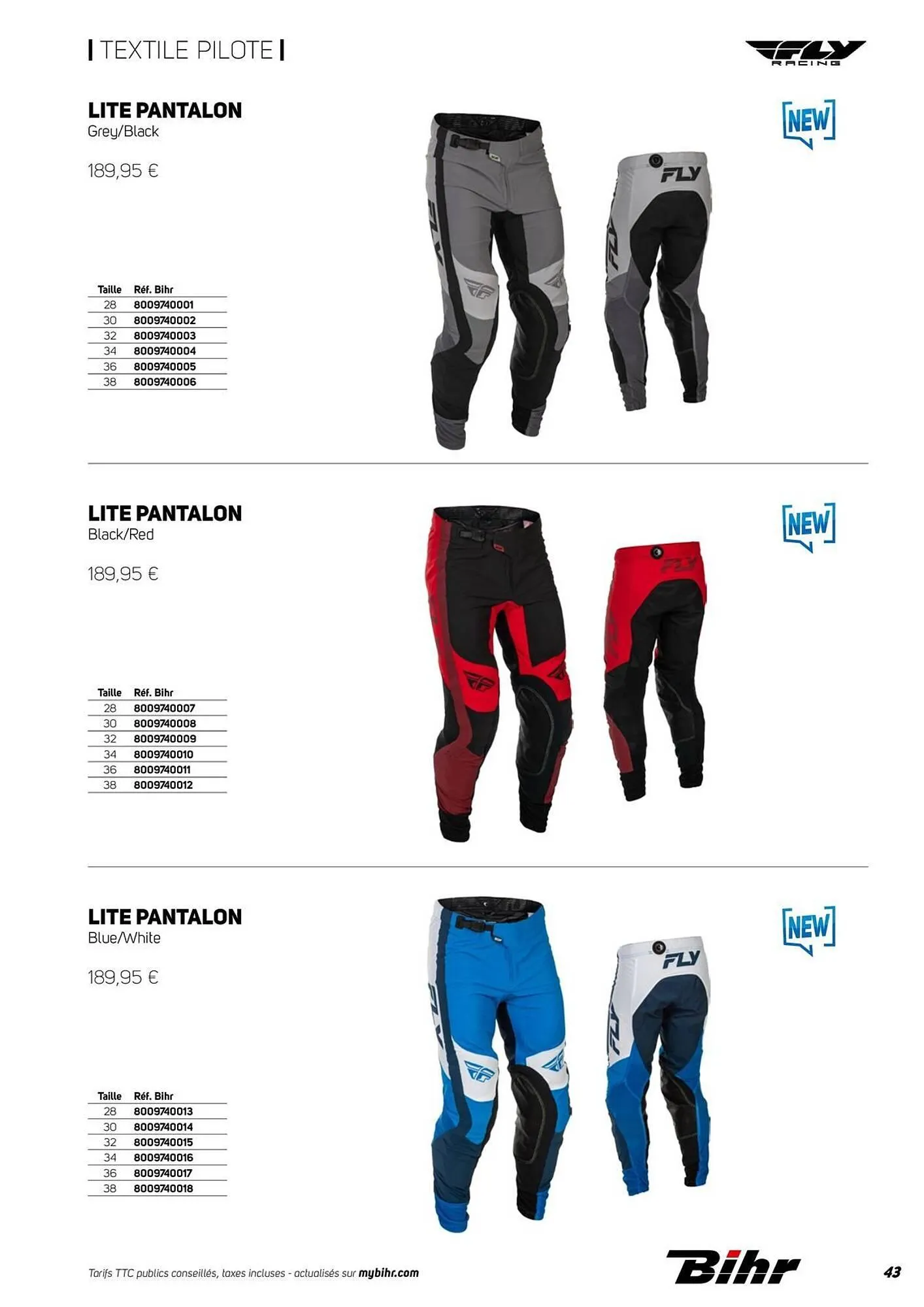 Catalogue Bihr du 1 janvier au 31 janvier 2026 - Catalogue page 43