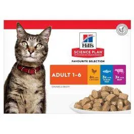 Pack mixte Chat Adulte. 12x85 g.