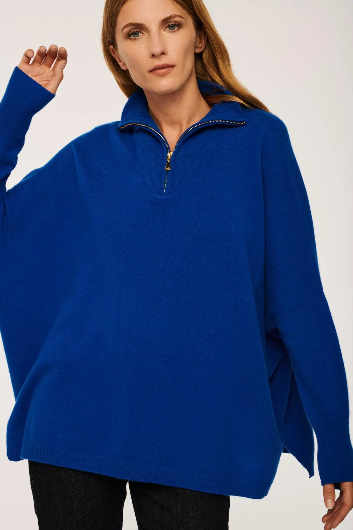 Pull en cachemire col camionneur