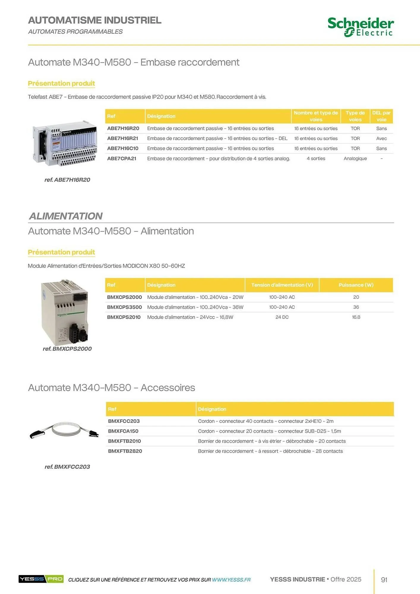 Catalogue Yesss electrique du 28 janvier au 31 décembre 2025 - Catalogue page 93