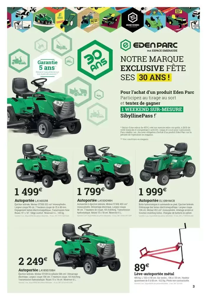 Spécial motoculture du 26 février au 31 mai 2025 - Catalogue page 3