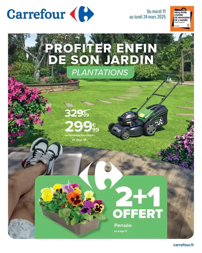 PROFITER ENFIN DE SON JARDIN du 11 mars au 24 mars 2025 - Catalogue page 1