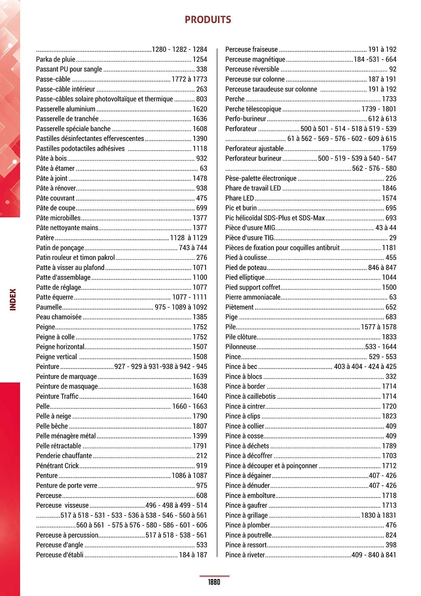 Catalogue Master Pro du 28 janvier au 30 décembre 2028 - Catalogue page 1884