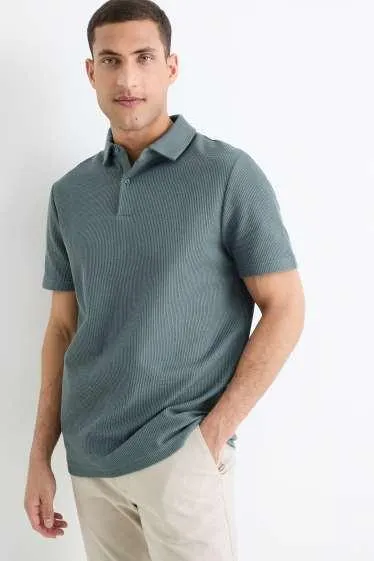 Polo shirt - textured