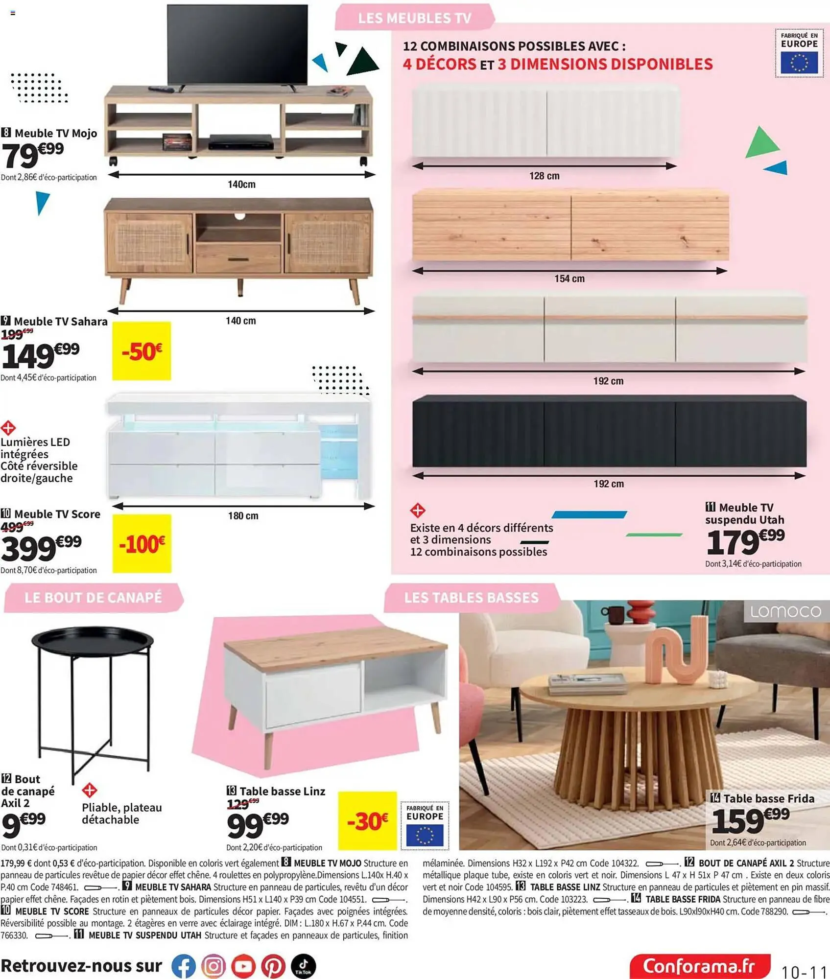 Catalogue Conforama du 28 avril au 25 mai 2026 - Catalogue page 11