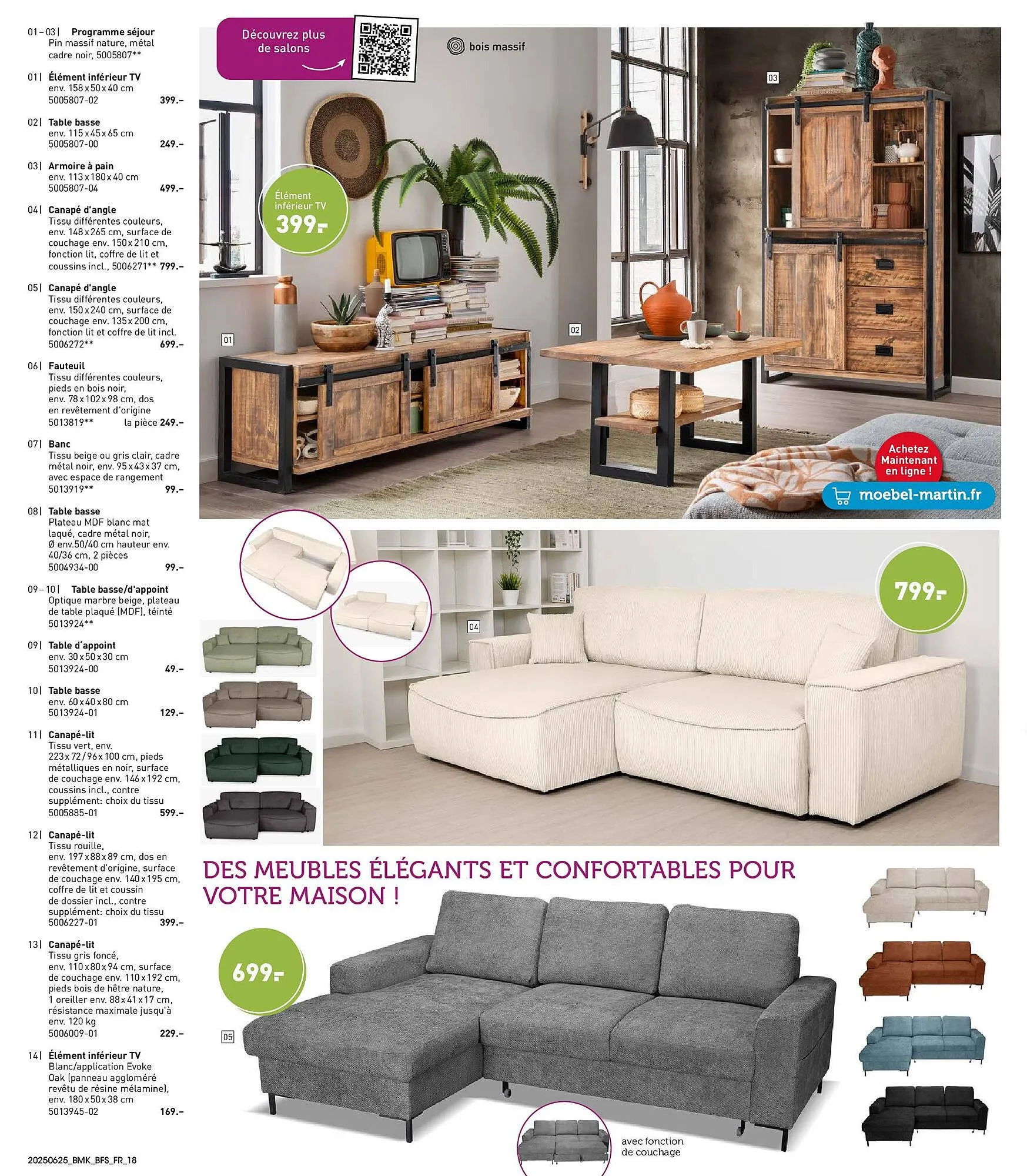 Catalogue Möbel Martin du 24 juin au 15 juillet 2025 - Catalogue page 18