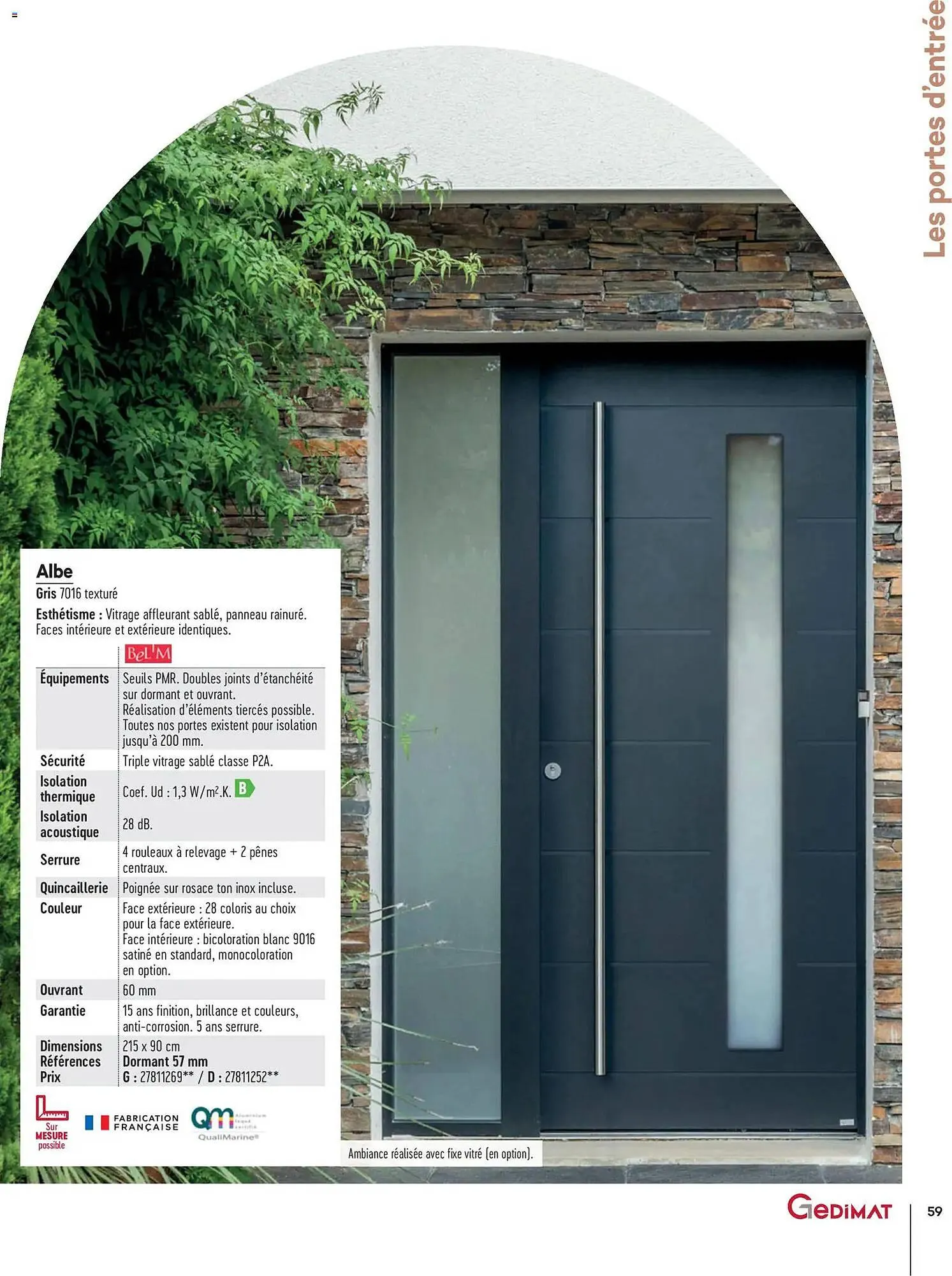 Catalogue Gedimat du 14 avril au 30 avril 2026 - Catalogue page 59