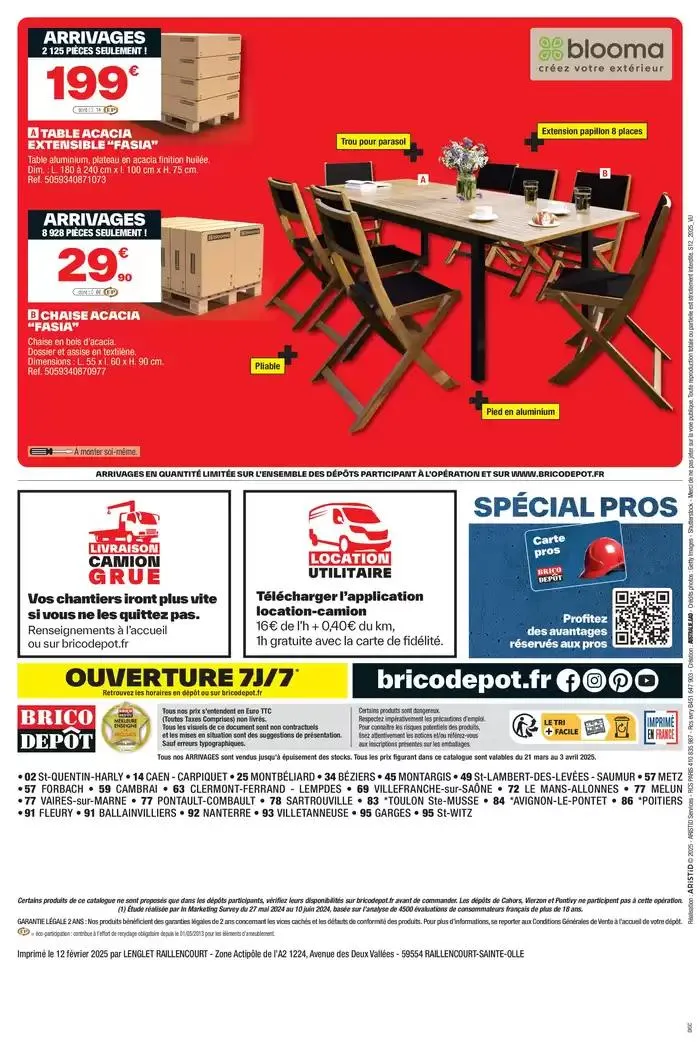 Spécial extérieur ! du 21 mars au 3 avril 2025 - Catalogue page 24