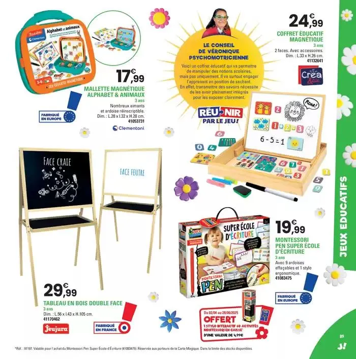 PRINTEMPS 2025 du 2 avril au 28 juin 2025 - Catalogue page 89