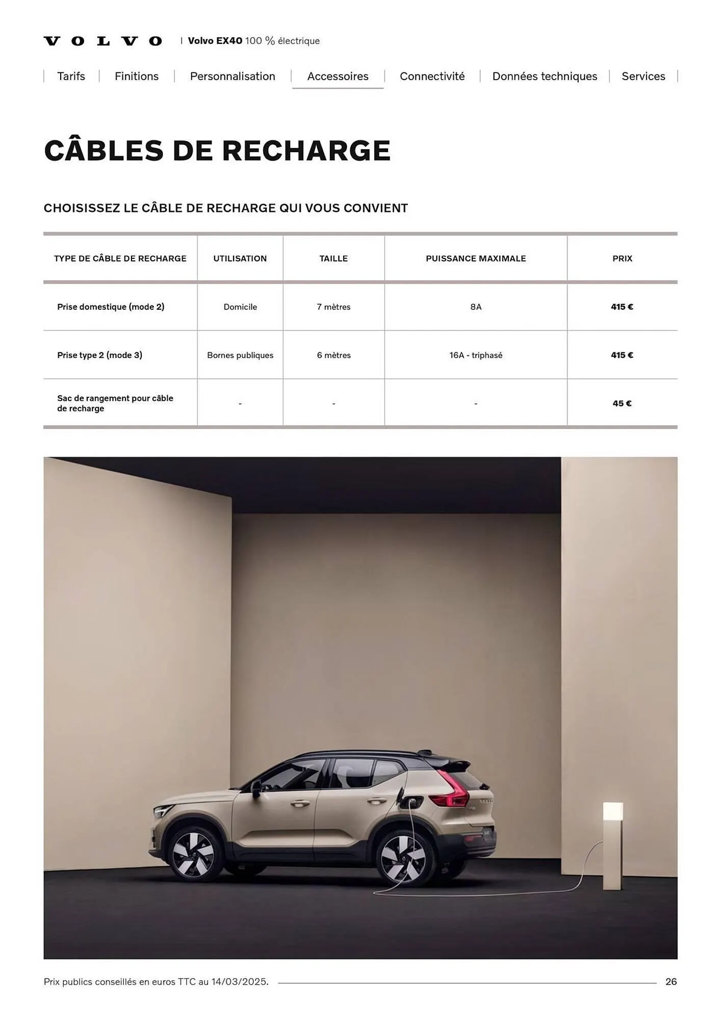 Catalogue VOLVO du 7 janvier au 31 janvier 2027 - Catalogue page 26