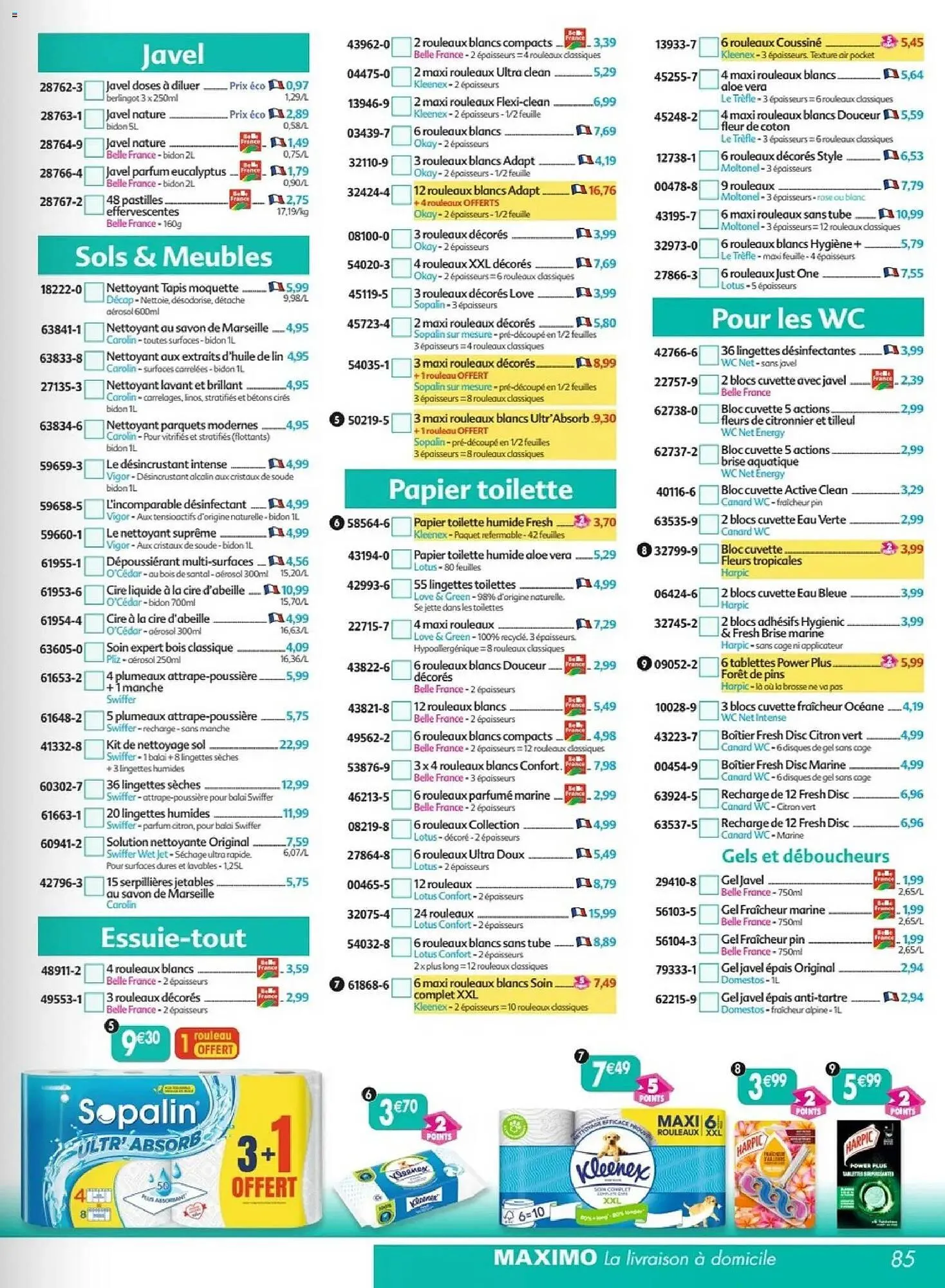Catalogue Maximo du 23 janvier au 26 février 2026 - Catalogue page 85
