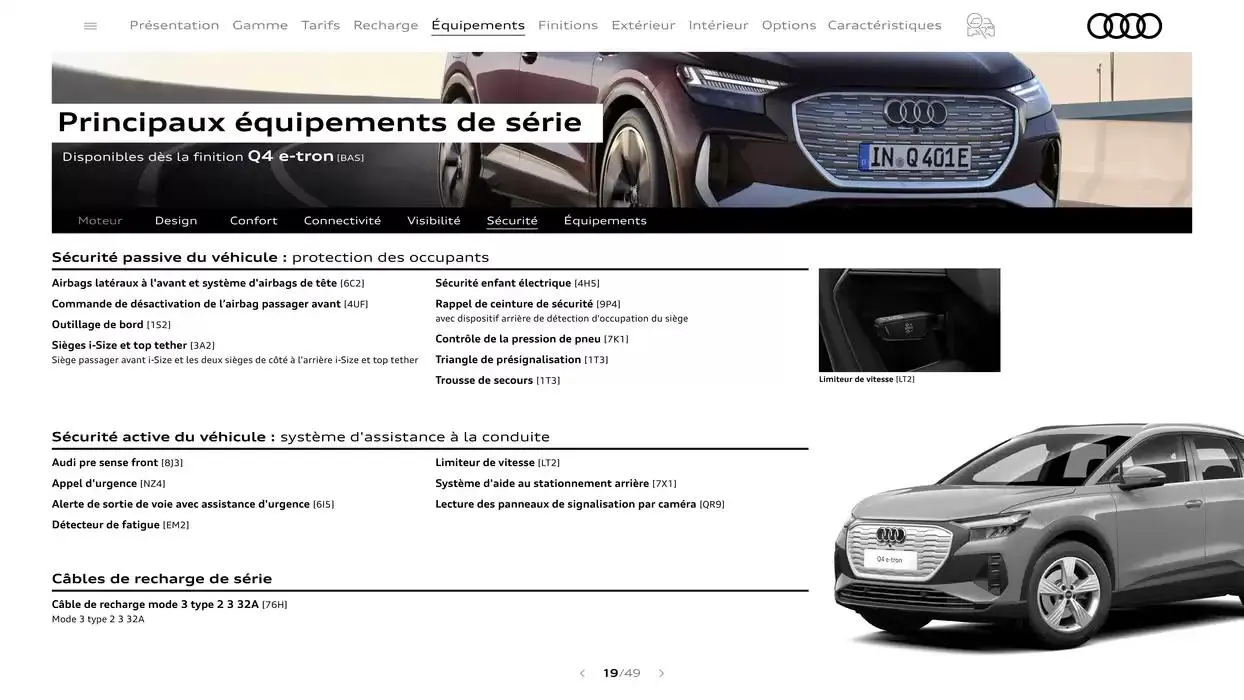 Q4 e-tron du 7 janvier au 31 janvier 2026 - Catalogue page 19