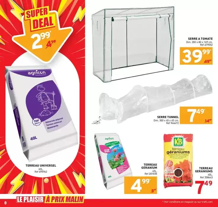 LE PLAISIR À PRIX MALIN du 1 avril au 7 avril 2025 - Catalogue page 8