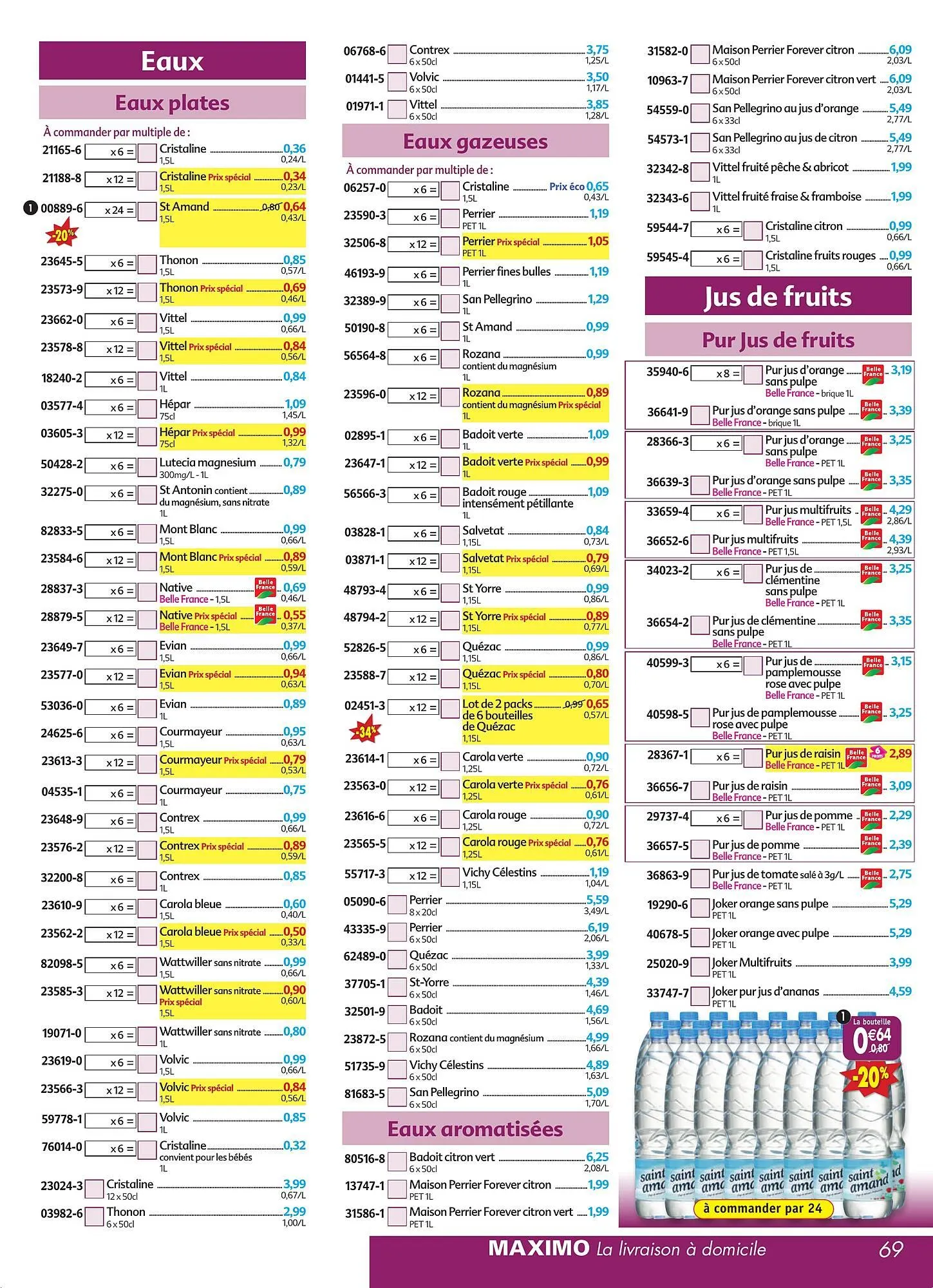 Catalogue Maximo du 30 mars au 23 avril 2026 - Catalogue page 69