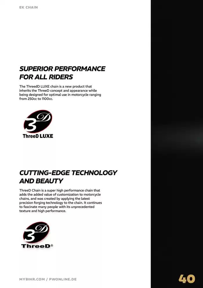 EK Chain 2025 du 4 avril au 31 décembre 2025 - Catalogue page 40