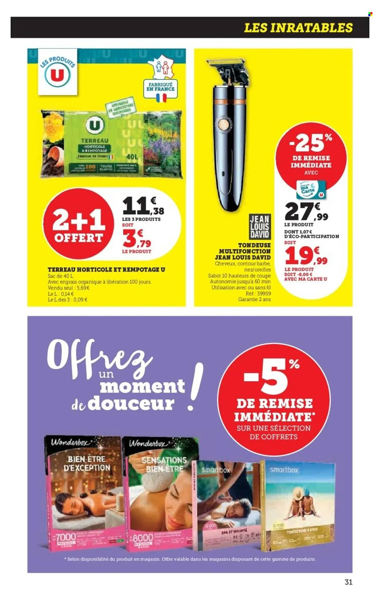 Catalogue Super U du 2 septembre au 14 septembre 2025 - Catalogue page 31