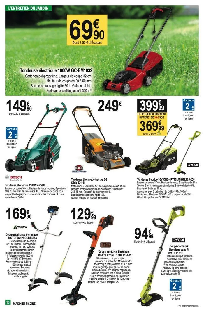 Jardin et piscine du 5 juin au 15 juin 2024 - Catalogue page 20