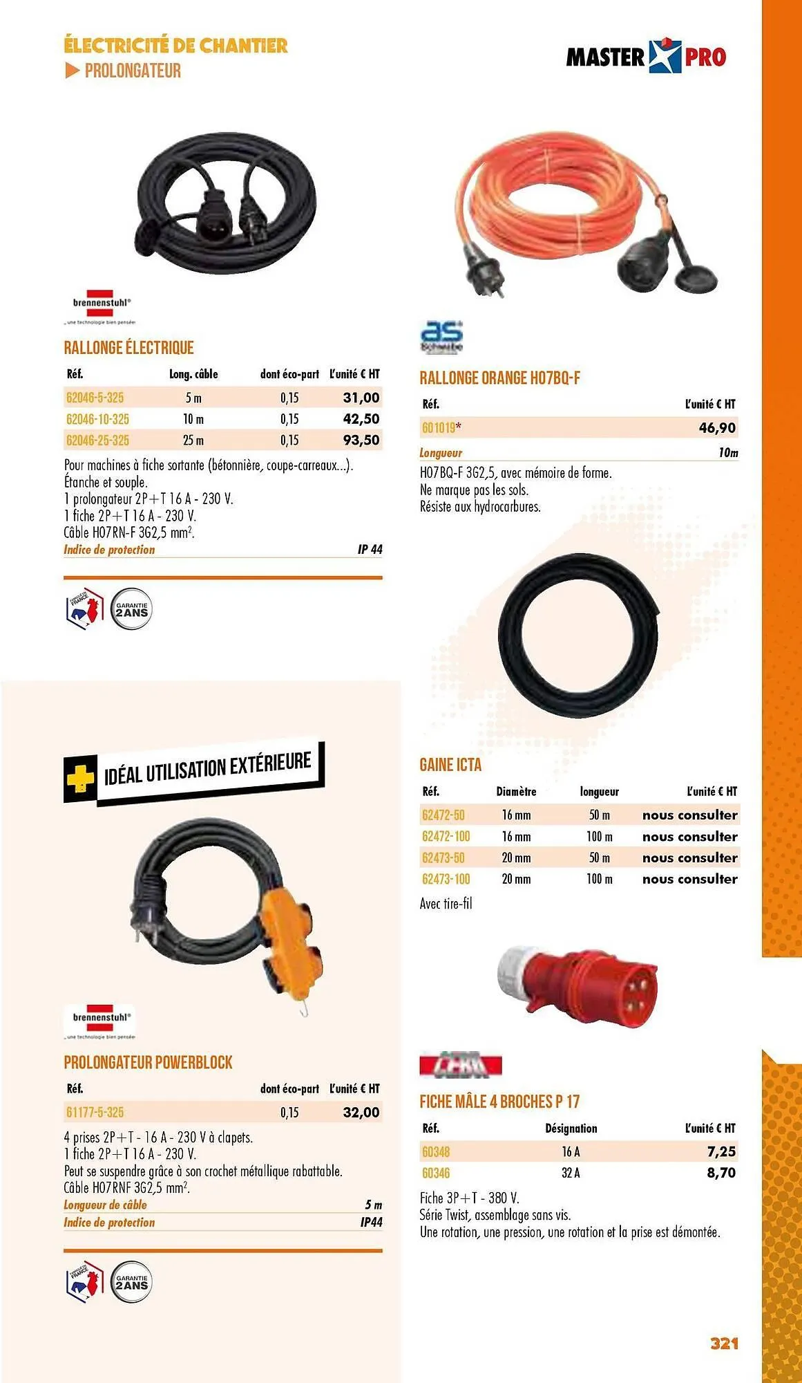 Catalogue Master Pro du 3 janvier au 31 décembre 2025 - Catalogue page 323