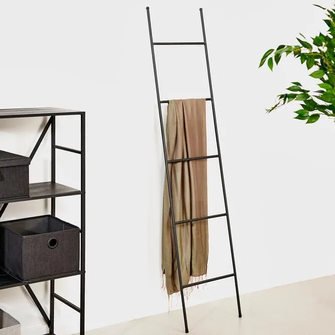 FERRO Échelle noir H 161 x Larg. 36 x P 1 cm