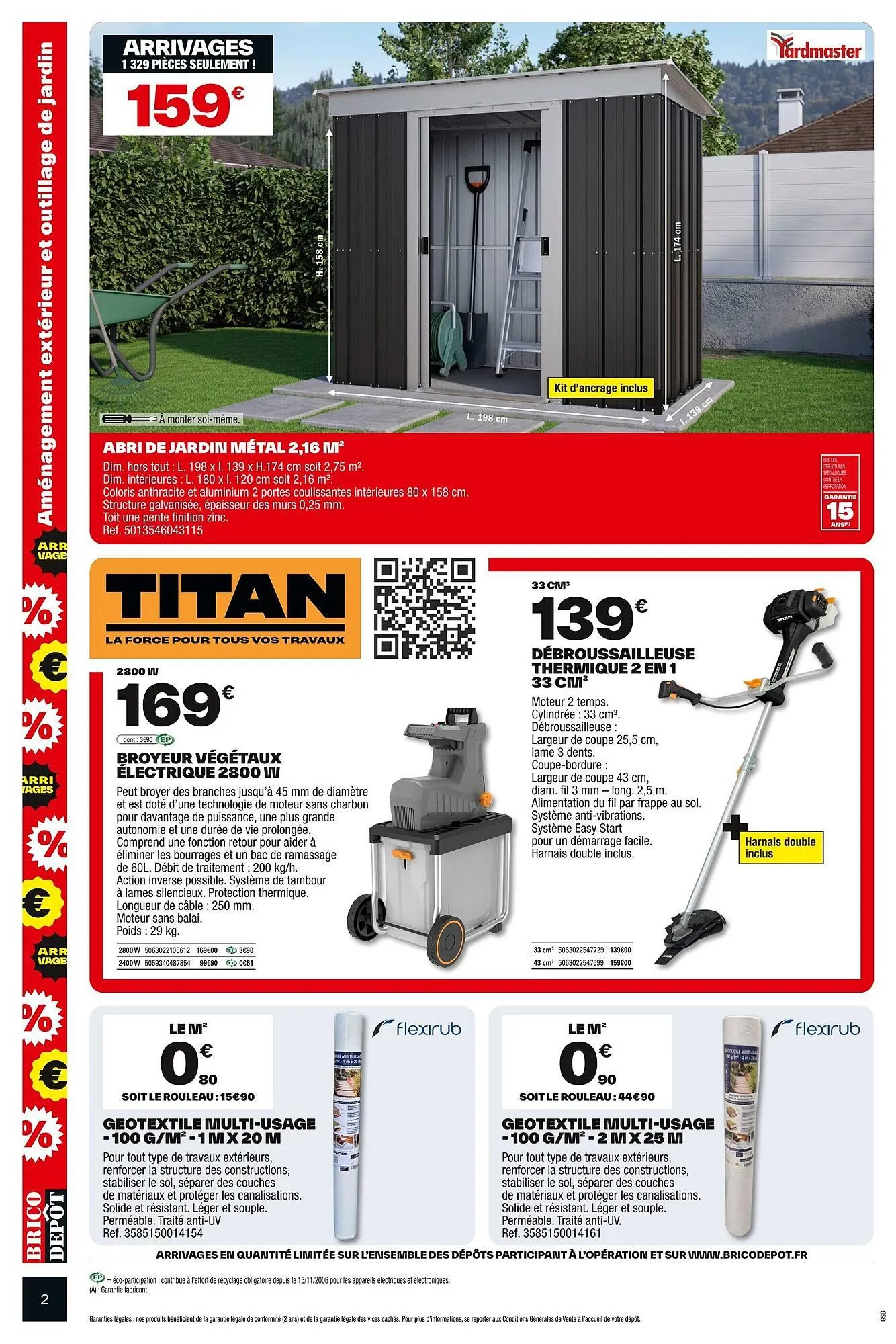 Catalogue Brico Dépôt du 24 octobre au 6 novembre 2025 - Catalogue page 2