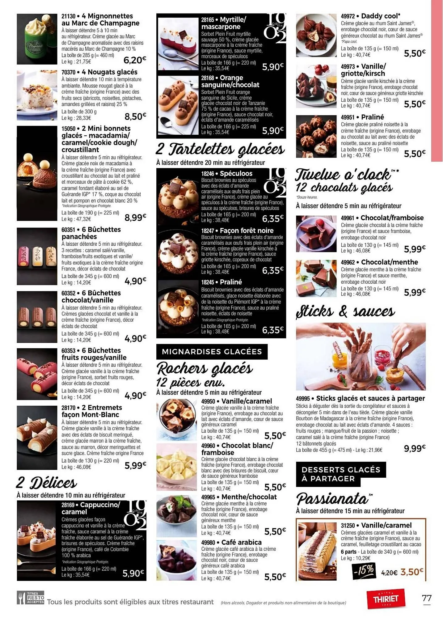 Catalogue Thiriet du 1 janvier au 30 janvier 2026 - Catalogue page 77