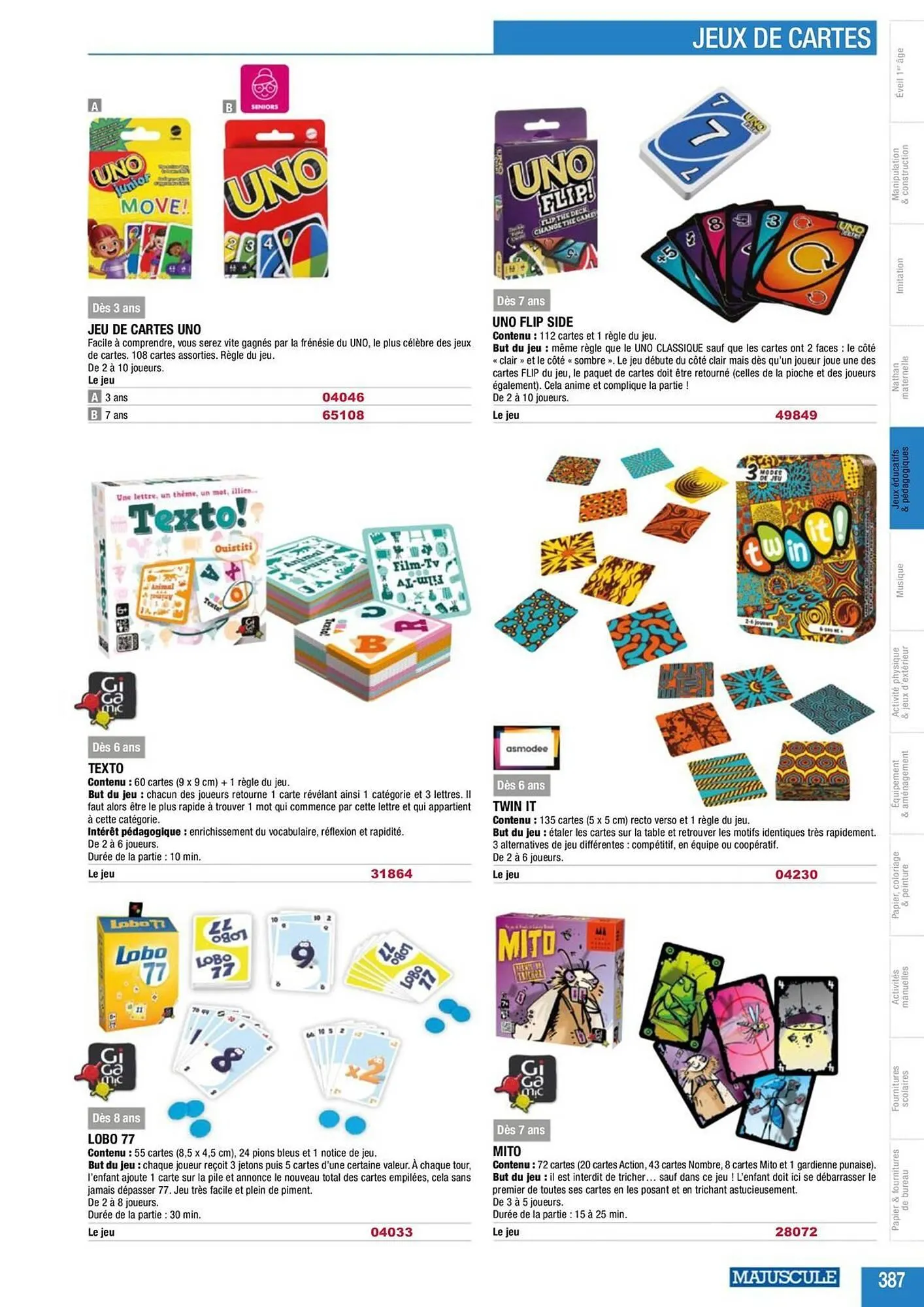 Catalogue Majuscule du 5 mars au 31 décembre 2025 - Catalogue page 411