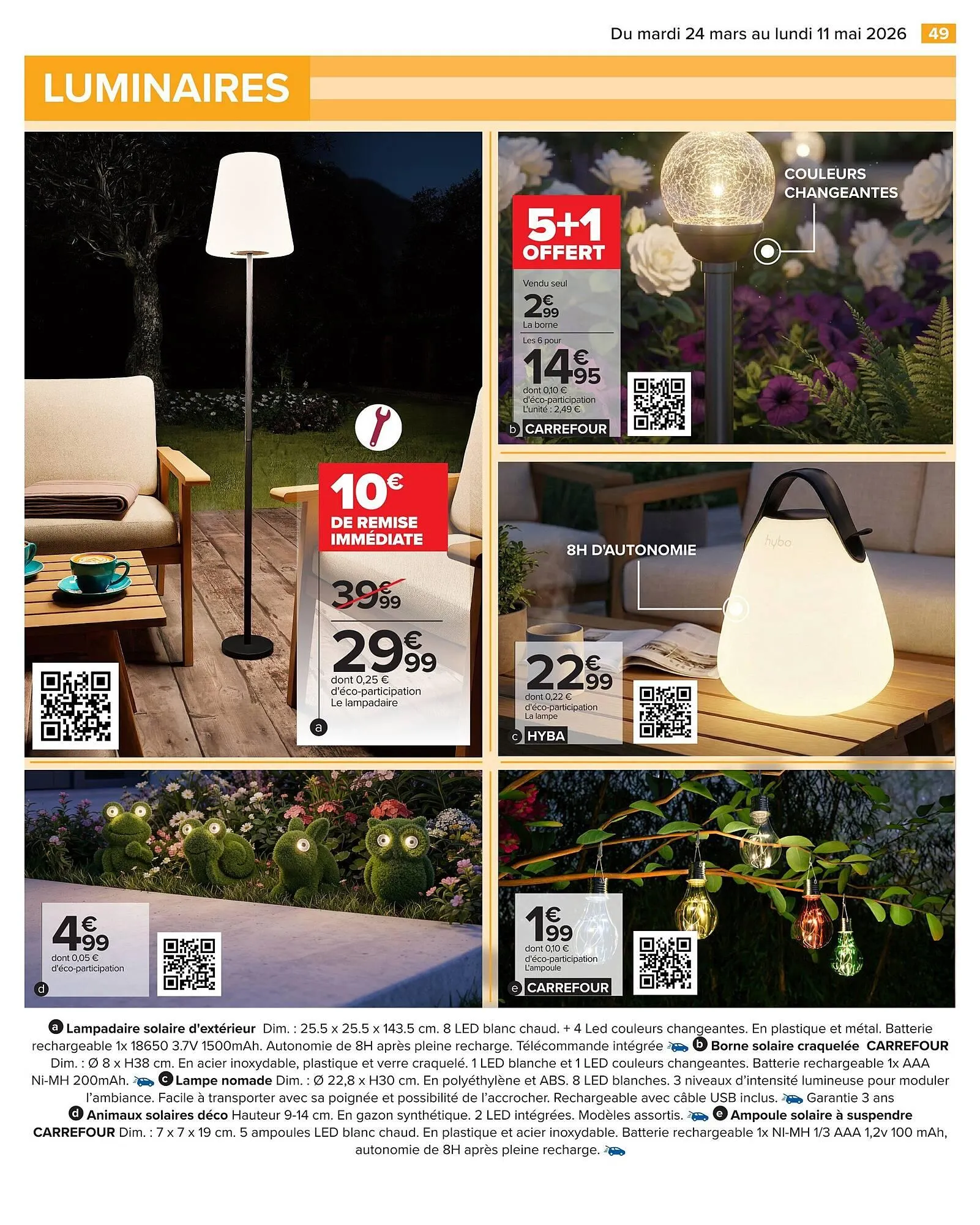 Catalogue Carrefour du 24 mars au 11 mai 2026 - Catalogue page 49