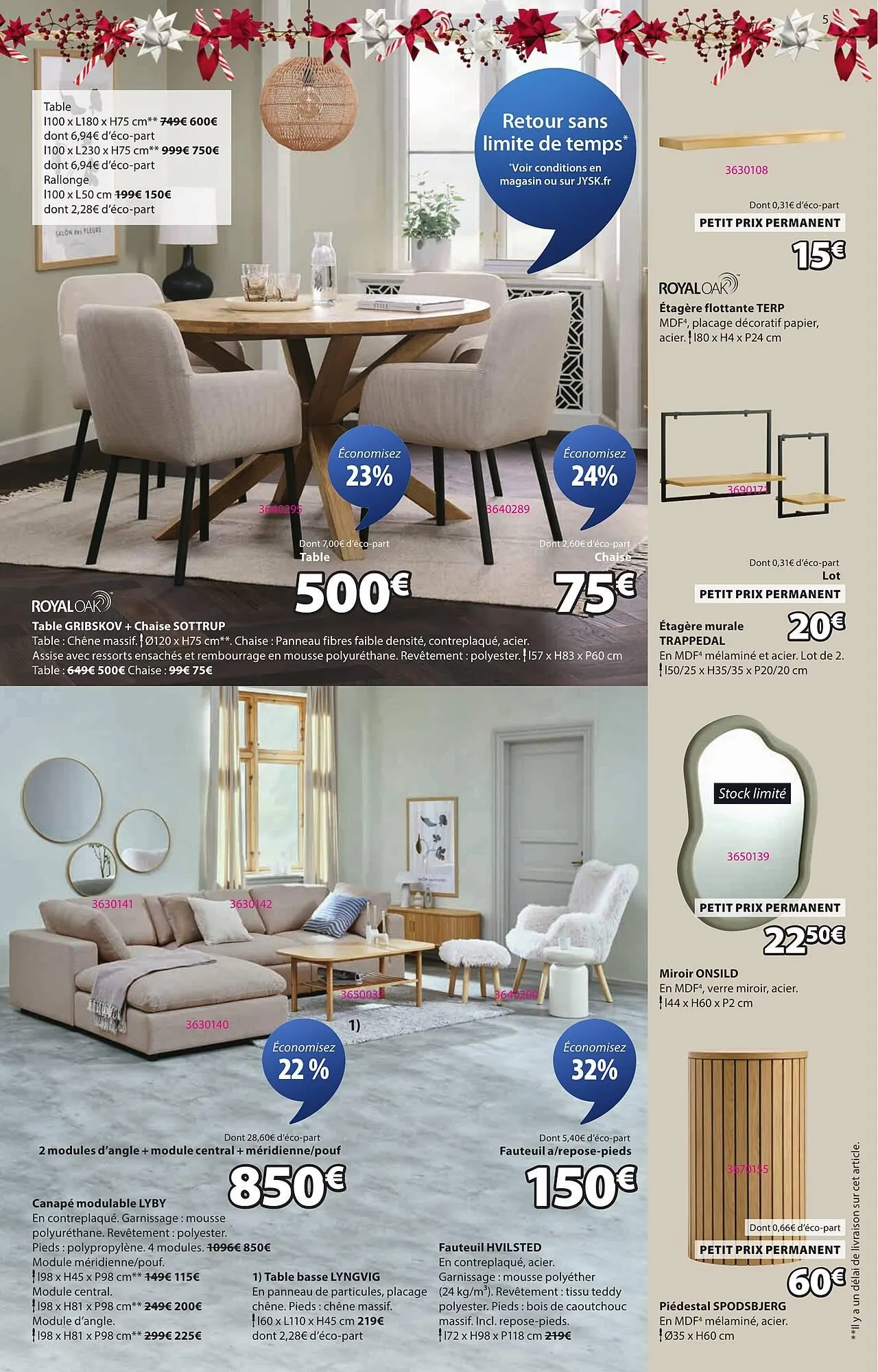Catalogue JYSK du 9 décembre au 31 décembre 2025 - Catalogue page 5